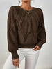 Lila™ | Luxe kabelstrikket pullover