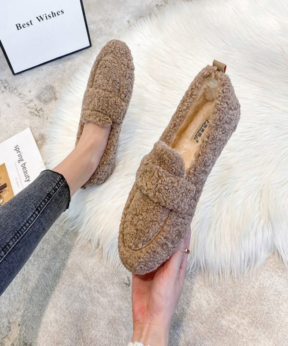 Susanne™ - Loafers i Fleece